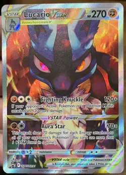Lucario VSTAR SWSH291 Promo Full Art Holo 270 HP Sword & Shield Pokemon TCG - Image 1