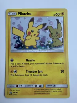Pokemon TCG - Pikachu SM162 - Image 1