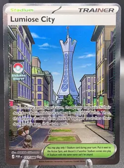 Lumiose City 111/088 Ultra Rare - 2026 Pokemon Perfect Order UR English ME03 NM - Image 1