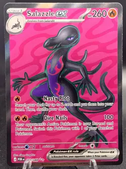 Salazzle ex 101/088 Full Art Ultra Rare - 2026 Pokemon TCG Perfect Order ME03 NM - Image 1