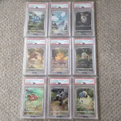 Pokemon Card PSA10 Vstar Universe Ar 9 Pieces Full Set #M23 - Image 1