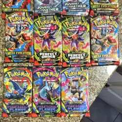 LOT of 14!Pokemon TCG Booster Packs Perfect Order - Image 2