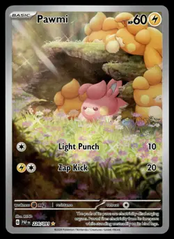 Pawmi Illustration Rare 226/091 SV: Paldean Fates Pokemon - Image 1
