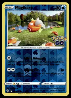 Magikarp Reverse Holo 021/078 Pokemon GO Pokemon - Image 1