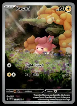 Pawmi Illustration Rare 226/091 SV: Paldean Fates Pokemon - Image 1