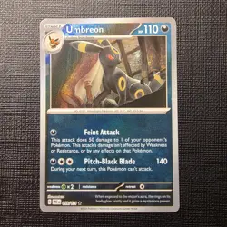 Umbreon 059/131 Pokeball Holo Mint Prismatic Evolution English Pokemon TCG - Image 1