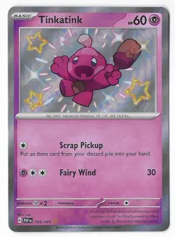 Pokemon TCG: Paldean Fates - Tinkatink (165/091) - NM/M - Image 1