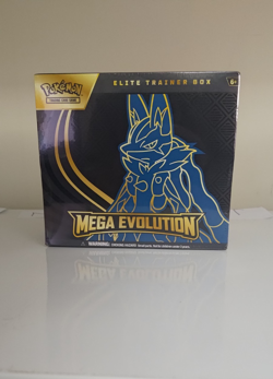 POKEMON TCG Mega Evolution Base Set Sealed ETB Elite Trainer Box + Plastic box - Image 1