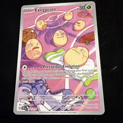 Pokemon TCG Exeggcute 192/191 Illustration Rare Surging Sparks - Image 1