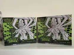 2 x Pokemon Perfect Order Pokemon Center Elite Trainer Box ETB New & Sealed - Image 1