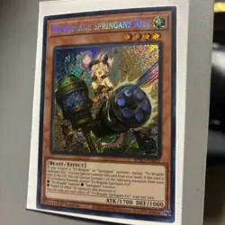 Tri-Brigade Springans Kitt Burst Protocol Secret Rare Yu-Gi-Oh! BPRO - Image 2