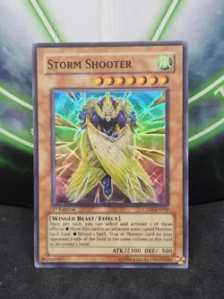 Yugioh Storm Shooter CDIP-EN032 Super Rare 1st Edition NM - Image 1