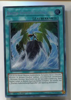 Yu-Gi-Oh! Drachen Auferstehungsrhapsodie Secret Rare LCKC-DE109 - Image 1