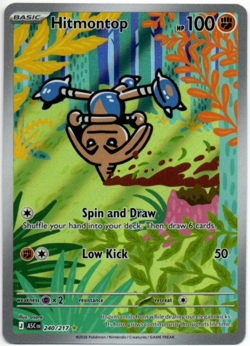 Hitmontop - 240/217 - Illustration Rare - Ascended Heroes - Pokemon Card - NM/M - Image 1
