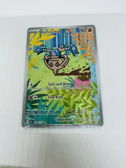 Hitmontop 240/217 Illustration Rare IR Holo Ascended Heroes Pokemon TCG Card - Image 1
