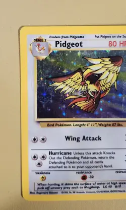 1999 Pokemon Jungle Pidgeot Holo - see video of Holo & Card - Image 3