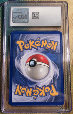 CGC 9.5 MINT Meganium 2007 Mysterious Treasures 13/123 Holo Pokemon Card - Image 2