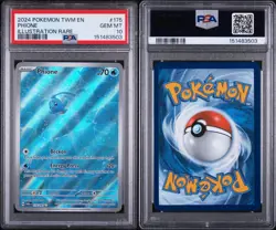 Pokemon TCG Phione Illustartion Rare Twilight Masquerade Card 175/167 Sv06 - Image 3