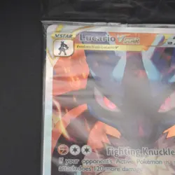 Pokemon TCG Lucario VSTAR SWSH291 Black Star Promo Sealed Holo Card - Image 5