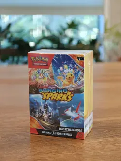 Pokemon TCG Scarlet & Violet Surging Sparks Booster Bundle 6 Booster Packs Cards - Image 1