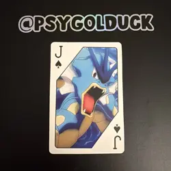 Japanese Pokemon Playing Card Gyarados A15 - Image 1