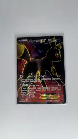 Umbreon EX Full Art Ultra Rare Holo 119/124 Fates Collide Pokemon Card - Image 1