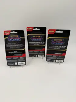Lot of (3) Pokemon TCG Phantasmal Flames Blister Packs With Promo Cards Coin - Image 2