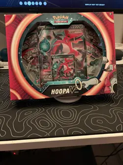 Pokemon TCG Hoopa V Box Fusion Strike Booster Packs Promo Cards English - Image 1