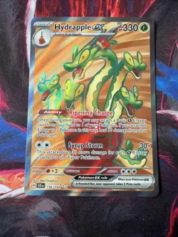 Pokemon TCG Hydrapple EX Full Art Ultra Rare Card Stellar Crown 156/142 Card - Image 2