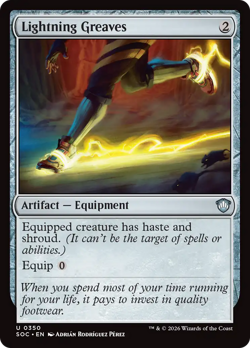 Lightning Greaves - 350 - SOC - Near Mint - MTG - Image 1
