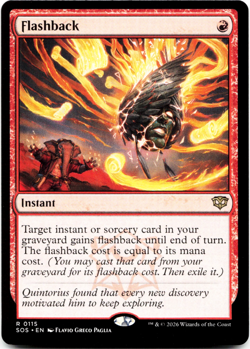 Flashback [Secrets of Strixhaven] MTG SOS 115 NM 🔥 - Image 1