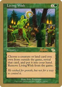 MTG Living Wish World Championship NM - Image 1