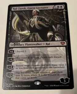 Ral Zarek, Guest Lecturer Secrets of Strixhaven Regular - Image 1