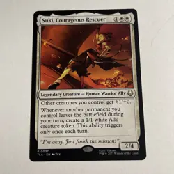 x1 Suki, Courageous Rescuer R MTG Avatar: The Last Airbender M/NM, English - Image 1