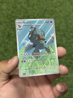 Golurk Illustration Rare SV: Black Bolt 123/086 NM Pokemon TCG - Image 2