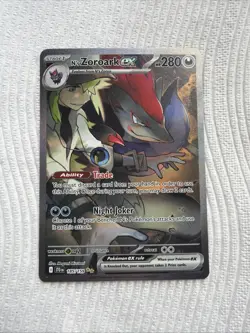 Pokemon TCG Journey Together N's Zoroark EX 185/159 - Image 1