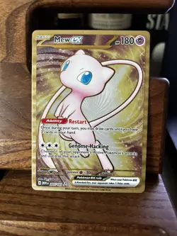 Pokemon 151 English - Mew Ex - Gold Secret Rare - 205/165 - NM - Image 1