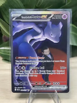 Team Rockets Mewtwo ex 281/217 SIR Ascended Heroes Pokemon Pack Fresh - Image 1
