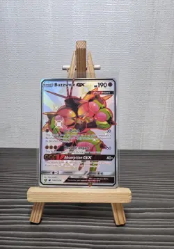 Buzzwole GX SV68/SV94 Hidden Fates Shiny Vault Pokemon Shiny GX Rare Near Mint - Image 1