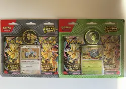 Pokemon TCG: Ascended Heroes 2 Pack Blisters Erika and Larry New/Sealed - Image 1