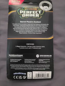 Pokemon Mega Evolution Perfect Order Checklane Blister 2 Pack Bundle - Makuhita - Image 4