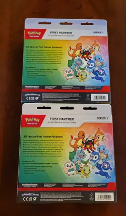 2-Pokemon TCG First Partner Illustration Collection Series 1 SEE PHOTOS - Image 2