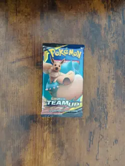 Pokemon TCG - SEALED Team Up Booster Pack - Sun And Moon Eevee snorlax - Image 1