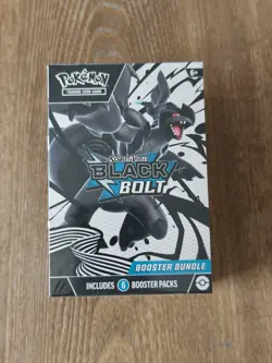 Pokemon TCG Scarlet & Violet Black Bolt SV10.5 Booster Bundle NEW Factory Sealed - Image 2