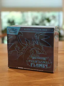 Mega Evolution Phantasmal Flames ETB Elite Trainer Box Pokemon TCG Charizard New - Image 1