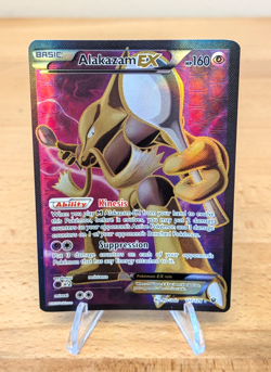 2016 Alakazam EX Full Art XY Fates Collide Rare Textured Psychic NM - Image 1