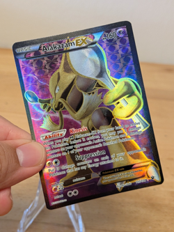 2016 Alakazam EX Full Art XY Fates Collide Rare Textured Psychic NM - Image 2