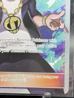 Pokemon Guzma Full Art Trainer 143/147 Sm-Burning Shadows Holo Ultra Rare - Image 5