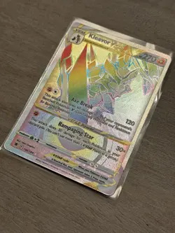 Pokemon - Kleavor VSTAR - 196/189 - SWSH Astral Radiance - Secret Rare Rainbow - Image 4