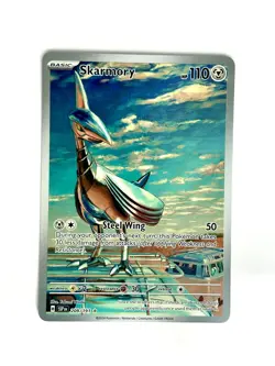 Skarmory 209/191 Illustration Rare Surging Sparks Pokemon Near Mint - Image 1